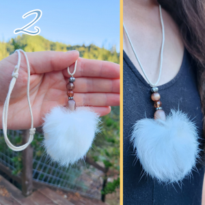 Rabbit Fur Necklace