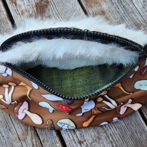 Rabbit Fluff & Mushroom Fanny Pack