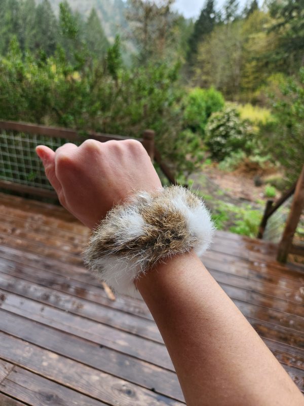 Rabbit Fur Bracelet - Image 4