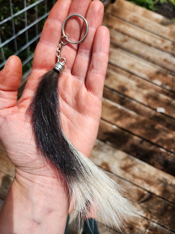 Skunk Tail Keychain - Image 2