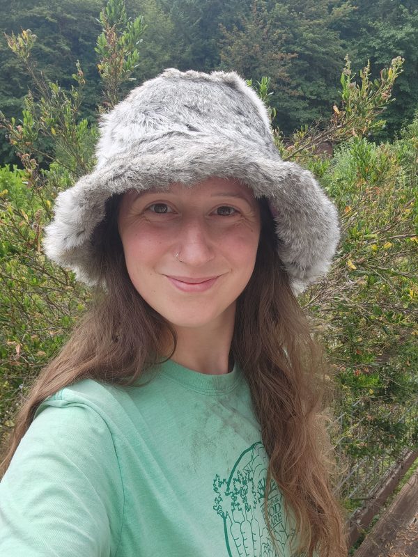 Rabbit Fur Bucket Hat (Chinchilla) - Image 2