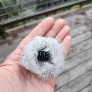 Rabbit Fur Hair Clip