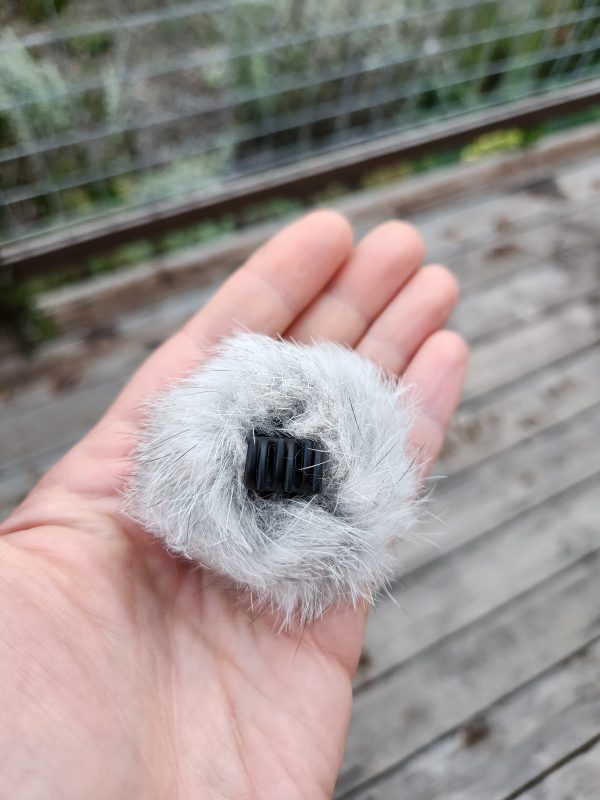 Rabbit Fur Hair Clip - Image 2