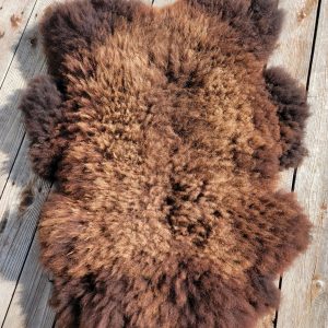 Sheepskin Rug- Chocolate