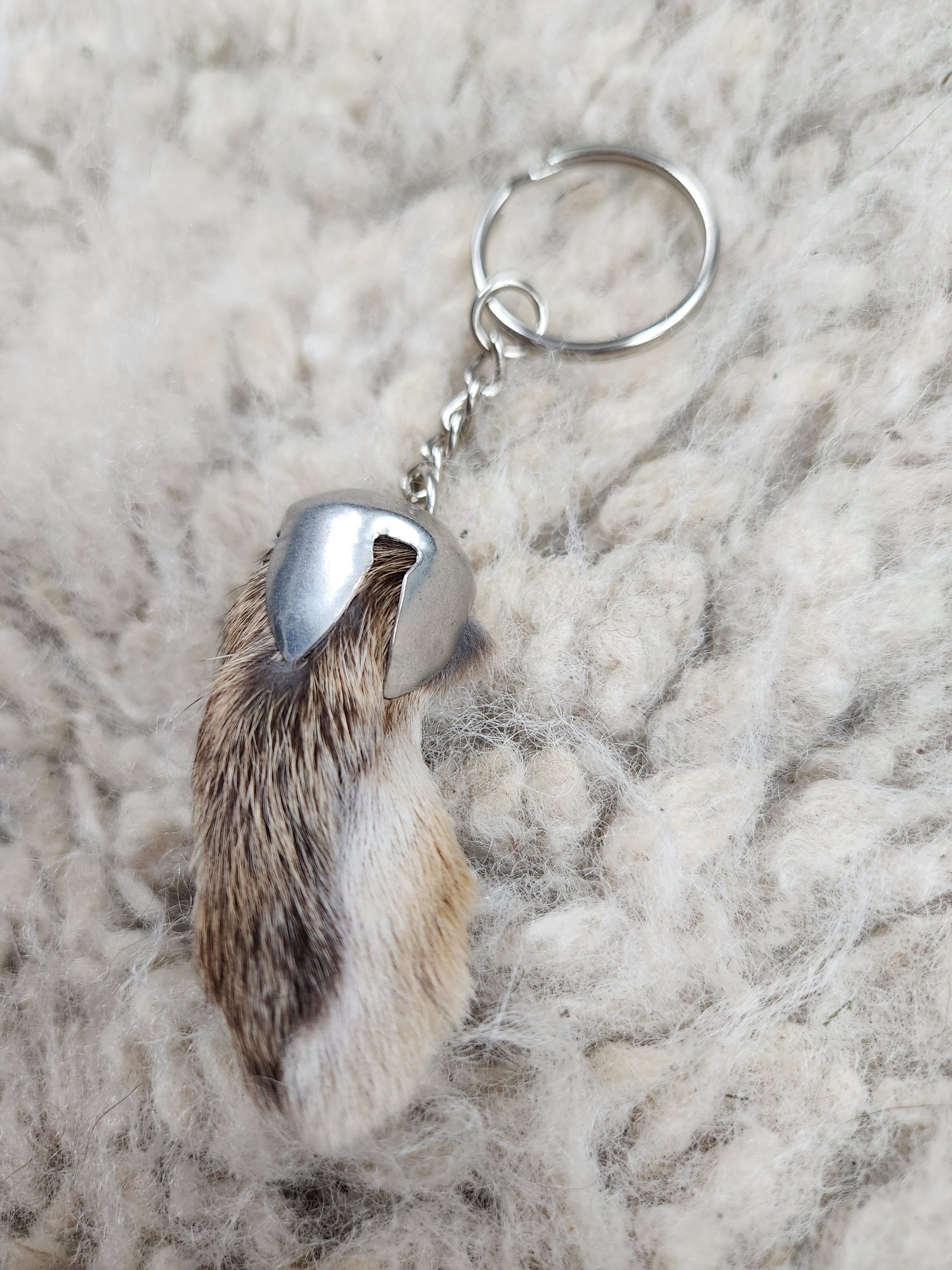 Rabbit's Foot or Tail Keychain - Image 5