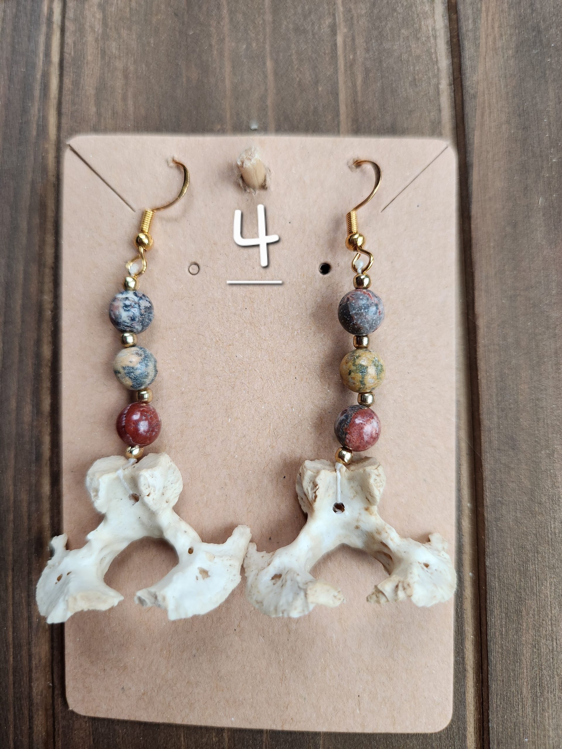 Bone Earrings - Image 5