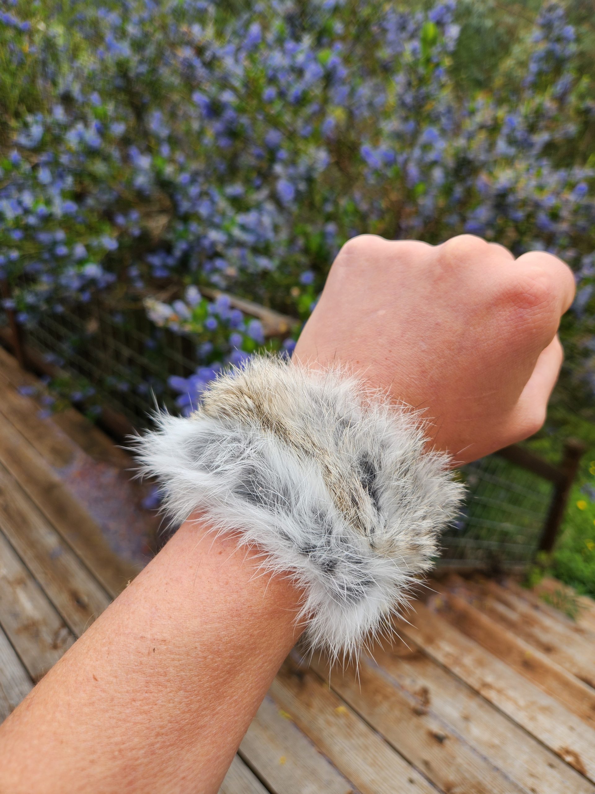 Rabbit Fur Bracelet - Image 6