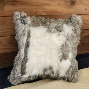 Rabbit Fur Pillow