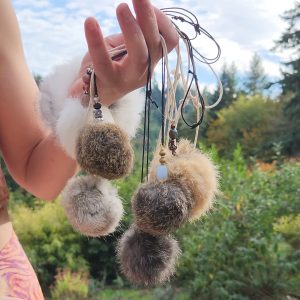 Rabbit Fur Necklace